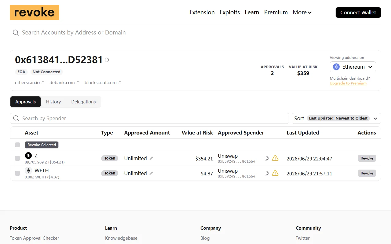Cara Cek Izin Token (Approval) di Dompet dan Kapan Sebaiknya Dicabut